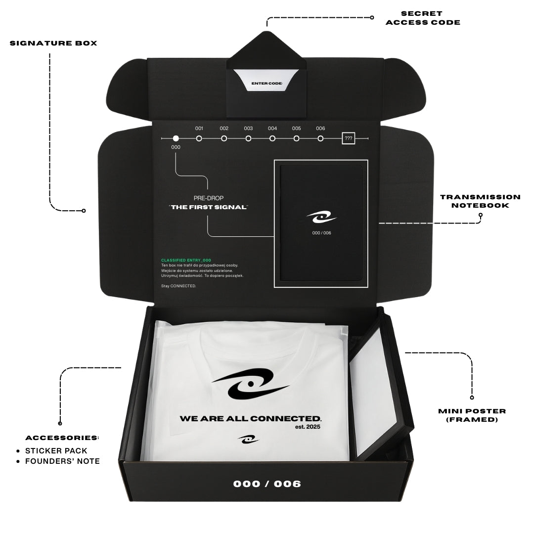 Men Oversized Tee '01'